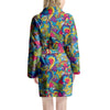 Valentine Heart Hippie Trippy Women's Robe-grizzshop