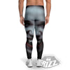 Vampire Girl Halloween Print Men's Leggings-grizzshop