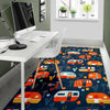 Van Camper Pattern Print Floor Mat-grizzshop