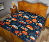 Van Camper Pattern Print Quilt-grizzshop