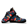 Van Camper Pattern Print Sneaker Shoes For Men Women-grizzshop