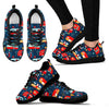 Van Camper Pattern Print Sneaker Shoes For Men Women-grizzshop