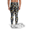 Van Camping Print Pattern Men's Leggings-grizzshop