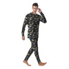 Van Camping Print Pattern Men's Pajamas-grizzshop