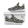 Van Camping Print Pattern White Athletic Shoes-grizzshop