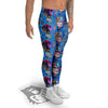 Vaporwave Art Cyberpunk Print Pattern Men's Leggings-grizzshop