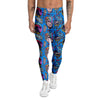 Vaporwave Art Cyberpunk Print Pattern Men's Leggings-grizzshop