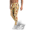 Vase And Pottery Ancient Egyptian Print Pattern Men's Leggings-grizzshop