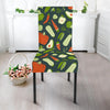 Vegan Pattern Print Chair Cover-grizzshop