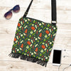 Vegan Pattern Print Crossbody bags-grizzshop