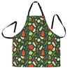 Vegan Pattern Print Men's Apron-grizzshop