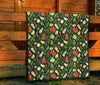 Vegan Pattern Print Quilt-grizzshop