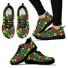 Vegan Pattern Print Sneaker Shoes For Men Women-grizzshop