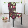 Vegan Print Pattern Chair Cover-grizzshop