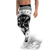 Vegvisir Viking Print Men's Leggings-grizzshop