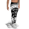 Vegvisir Viking Print Men's Leggings-grizzshop