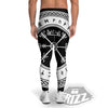 Vegvisir Viking Print Men's Leggings-grizzshop