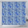 Venus Pattern Print Bathroom Shower Curtain-grizzshop