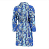 Venus Pattern Print Men Long Robe-grizzshop