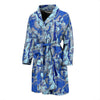 Venus Pattern Print Men Long Robe-grizzshop