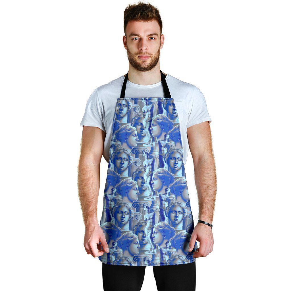 Venus Pattern Print Men's Apron-grizzshop