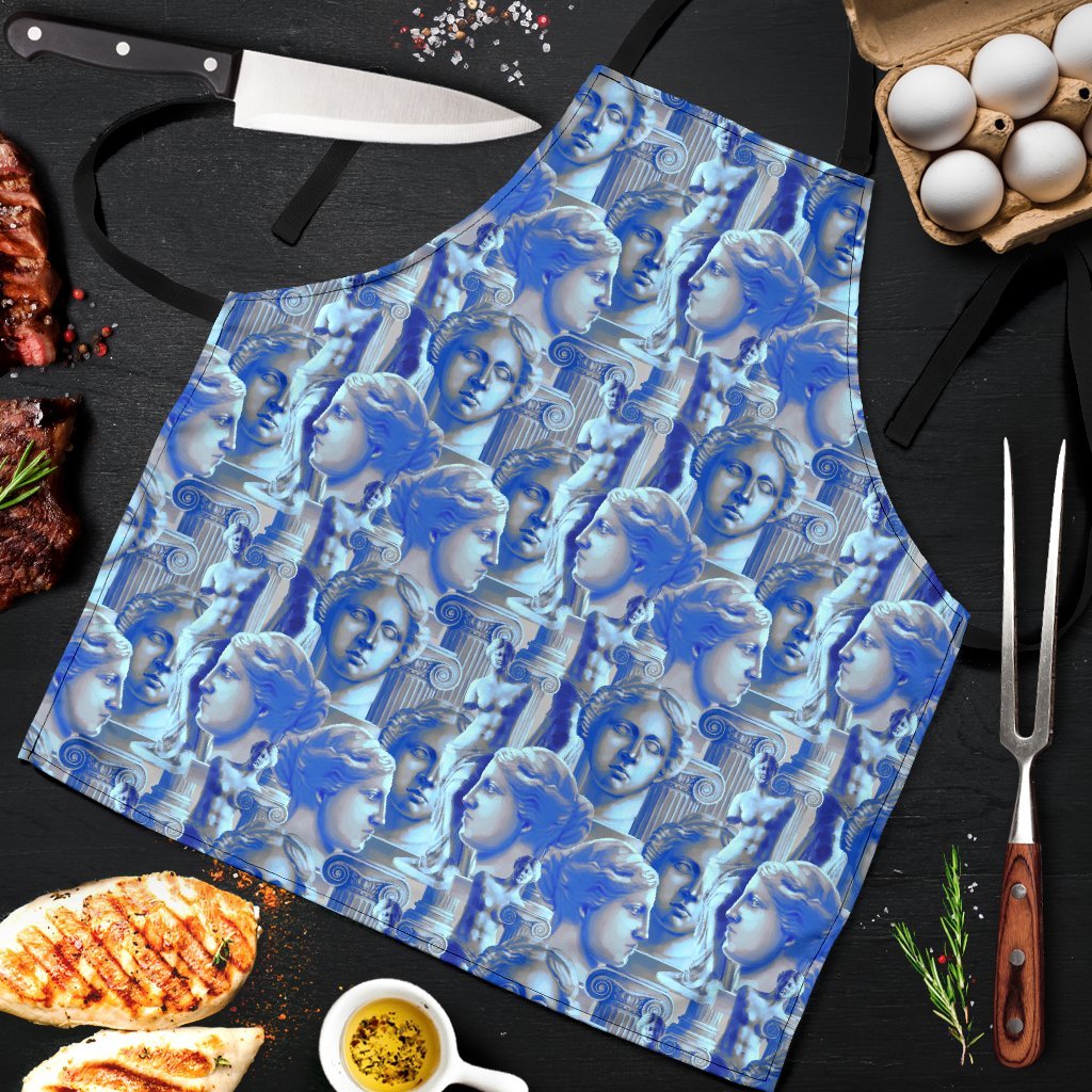 Venus Pattern Print Men's Apron-grizzshop