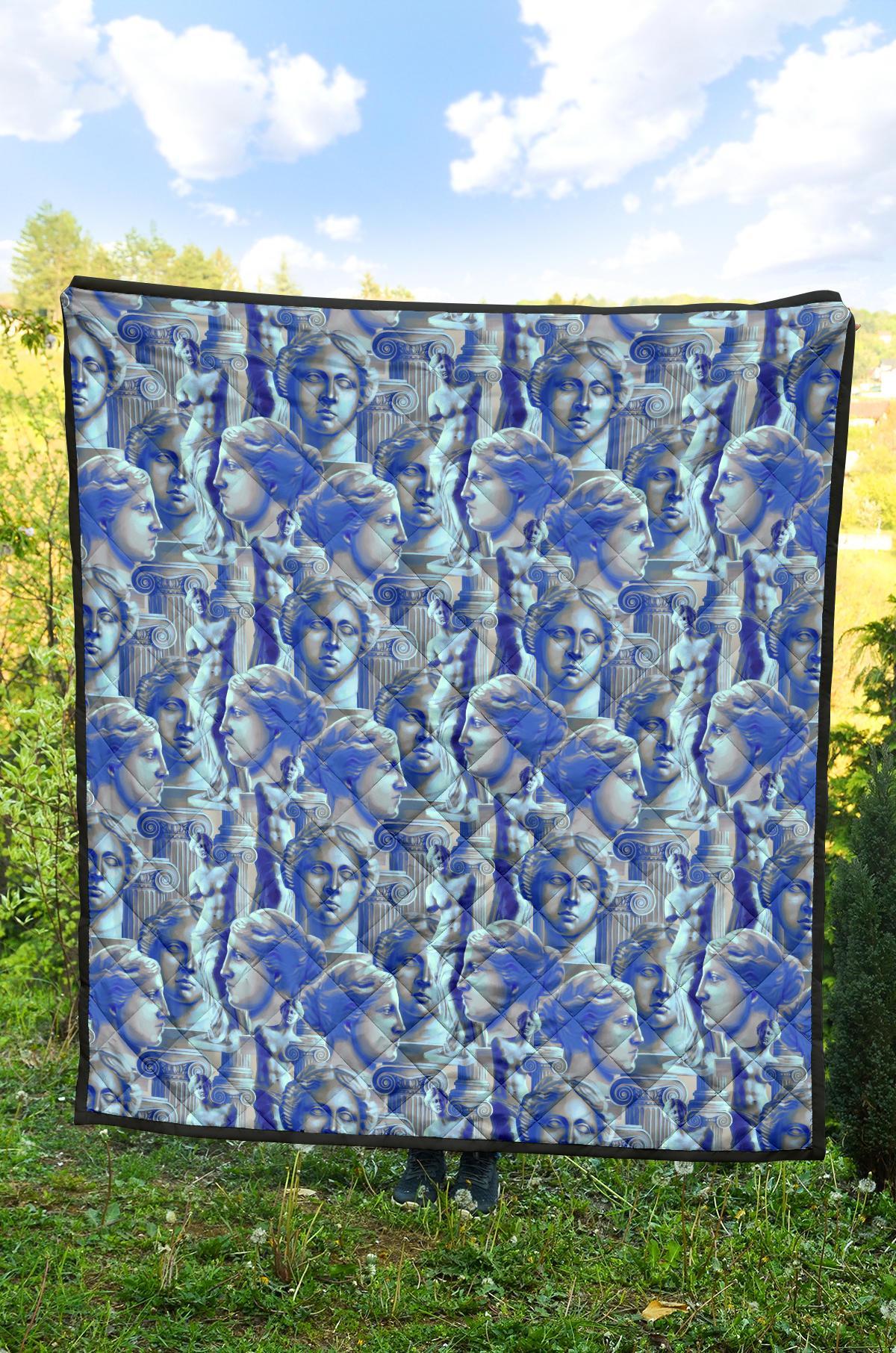 Venus Pattern Print Quilt-grizzshop