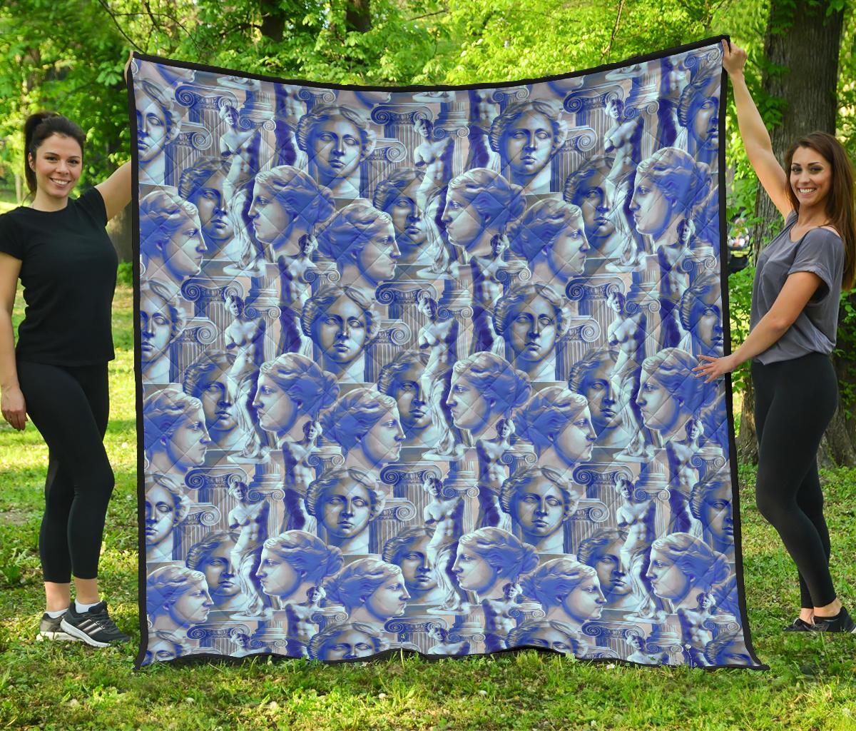 Venus Pattern Print Quilt-grizzshop