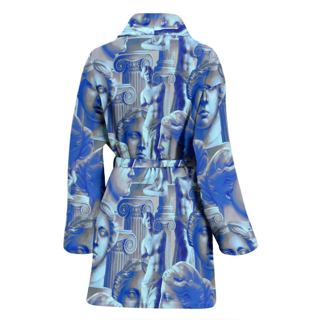 Venus Pattern Print Women Long Robe-grizzshop