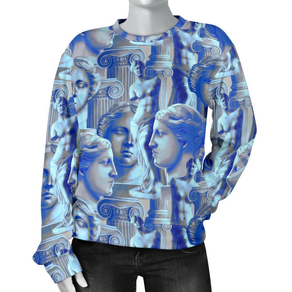 Venus Pattern Print Women's Sweatshirt-grizzshop