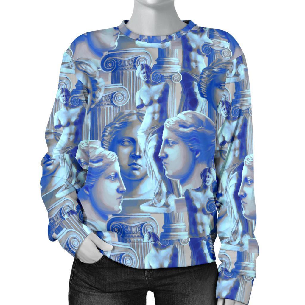 Venus Pattern Print Women's Sweatshirt-grizzshop