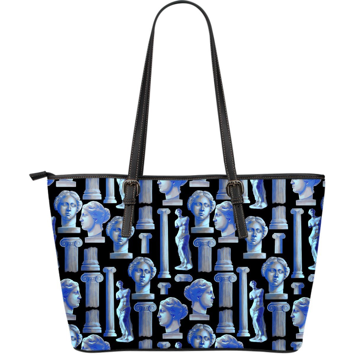 Venus Print Pattern Leather Tote Bag-grizzshop