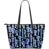 Venus Print Pattern Leather Tote Bag-grizzshop