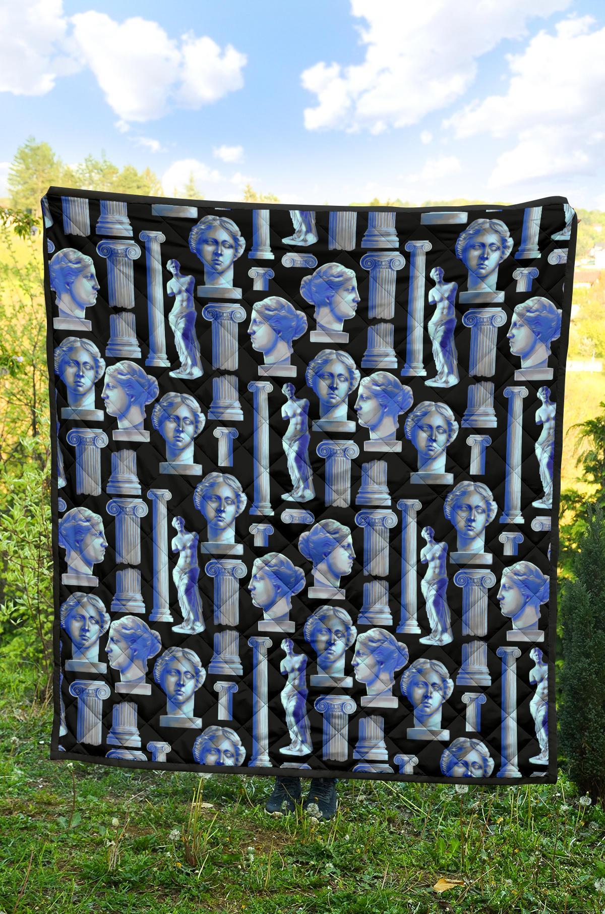 Venus Print Pattern Quilt-grizzshop