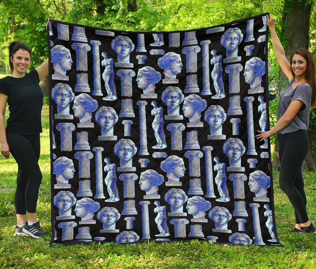 Venus Print Pattern Quilt-grizzshop