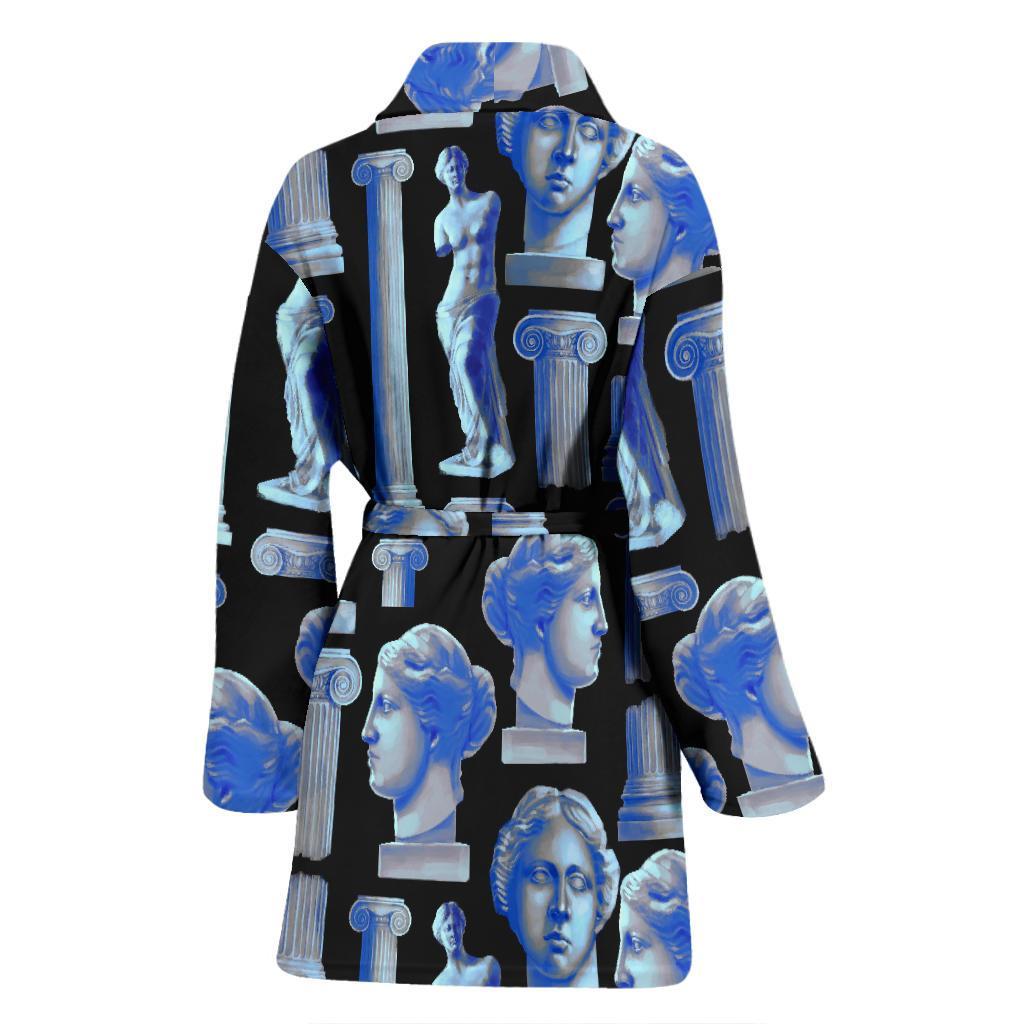 Venus Print Pattern Women Long Robe-grizzshop