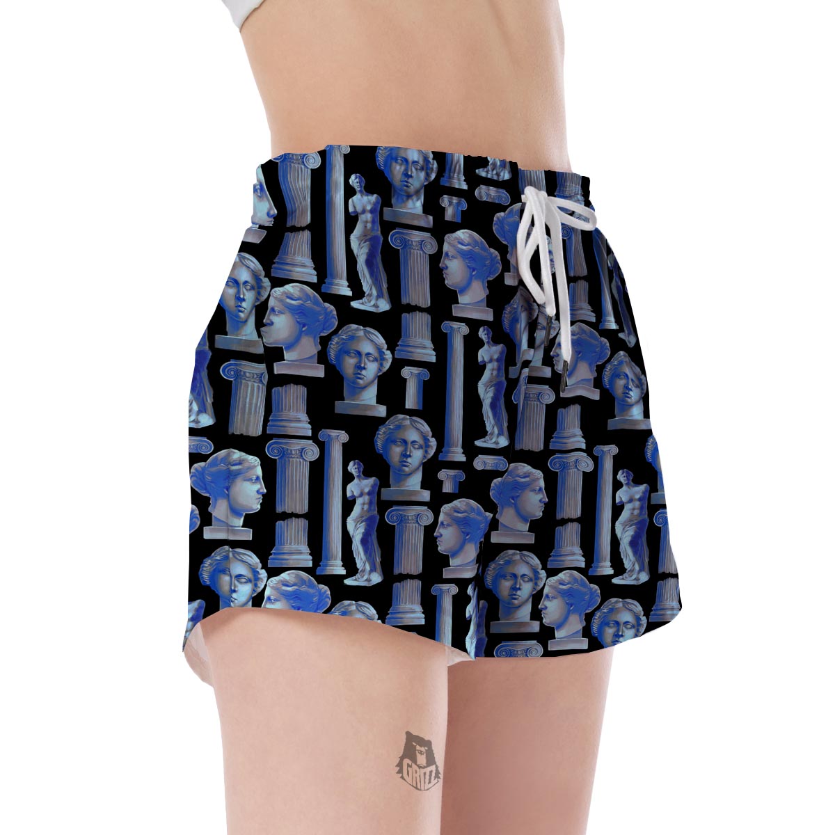 Venus Print Pattern Women's Shorts-grizzshop