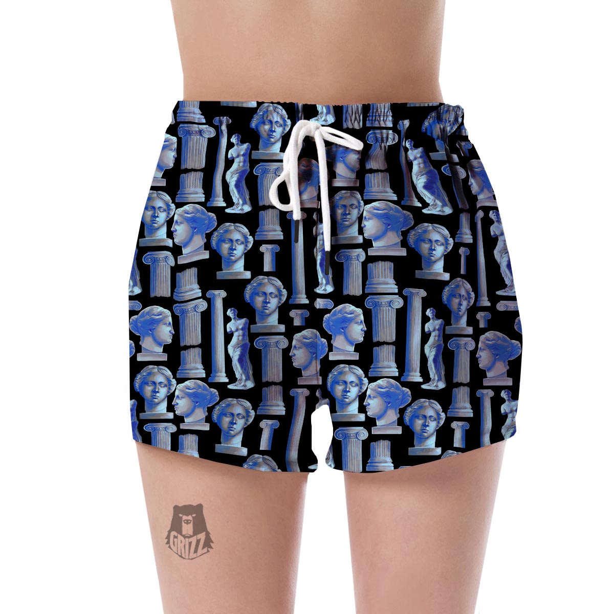 Venus Print Pattern Women's Shorts-grizzshop