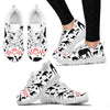 Vet Tech - Animal Pattern White Sneakers for Women-grizzshop