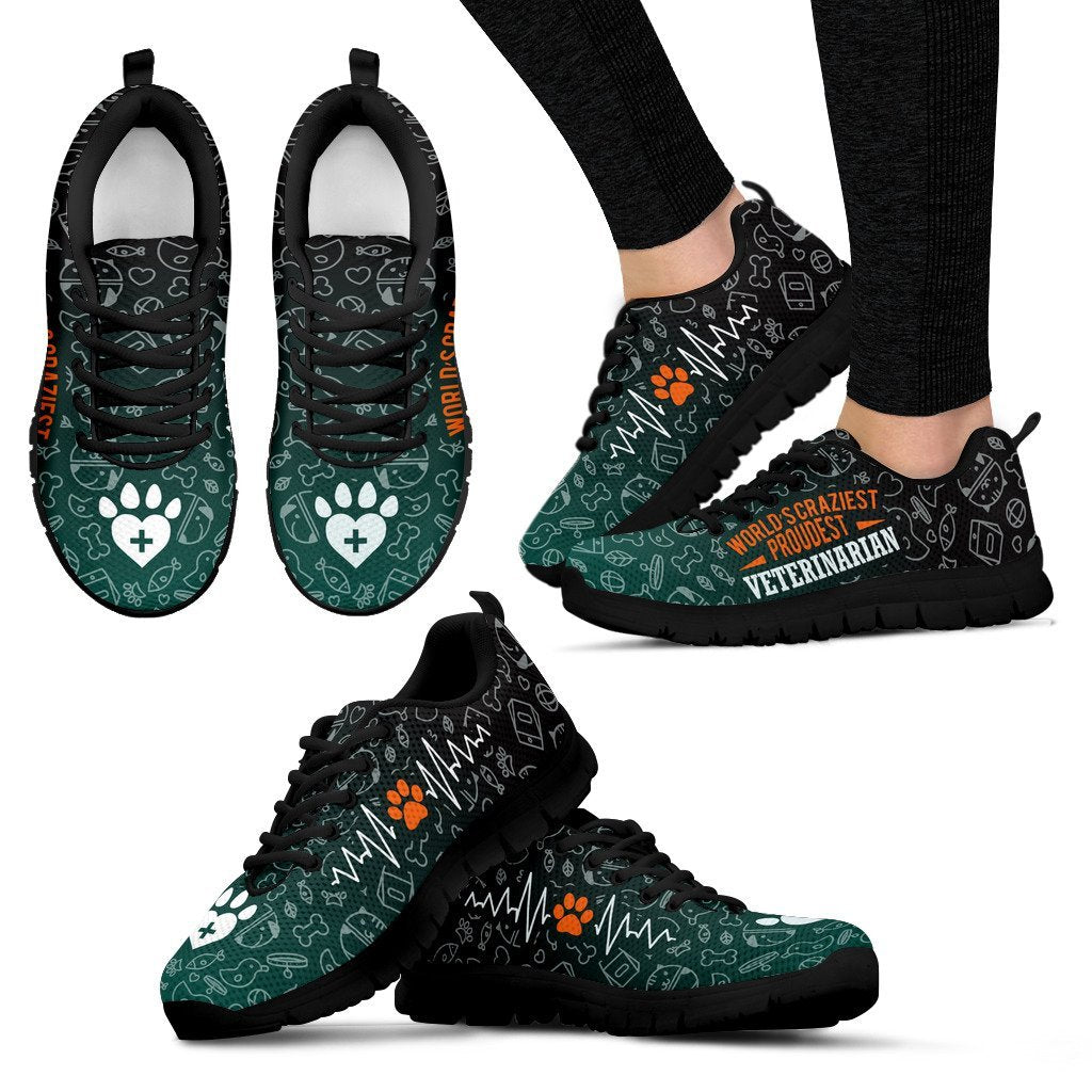 Vet Tech Black Sneakers for Men-grizzshop