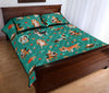 Veterianary Animal Pattern Print Bed Set Quilt-grizzshop