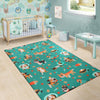 Veterianary Animal Pattern Print Floor Mat-grizzshop