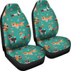 Veterianary Animal Pattern Print Universal Fit Car Seat Covers-grizzshop