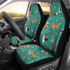 Veterianary Animal Pattern Print Universal Fit Car Seat Covers-grizzshop