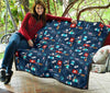 Veterianary Pattern Print Quilt-grizzshop