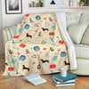 Veterianary Print Pattern Blanket-grizzshop