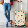 Veterianary Print Pattern Luggage Cover Protector-grizzshop