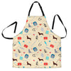 Veterianary Print Pattern Men's Apron-grizzshop