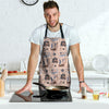 Viking Cartoon Norse Men's Apron-grizzshop