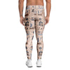 Viking Cartoon Norse Men's Leggings-grizzshop